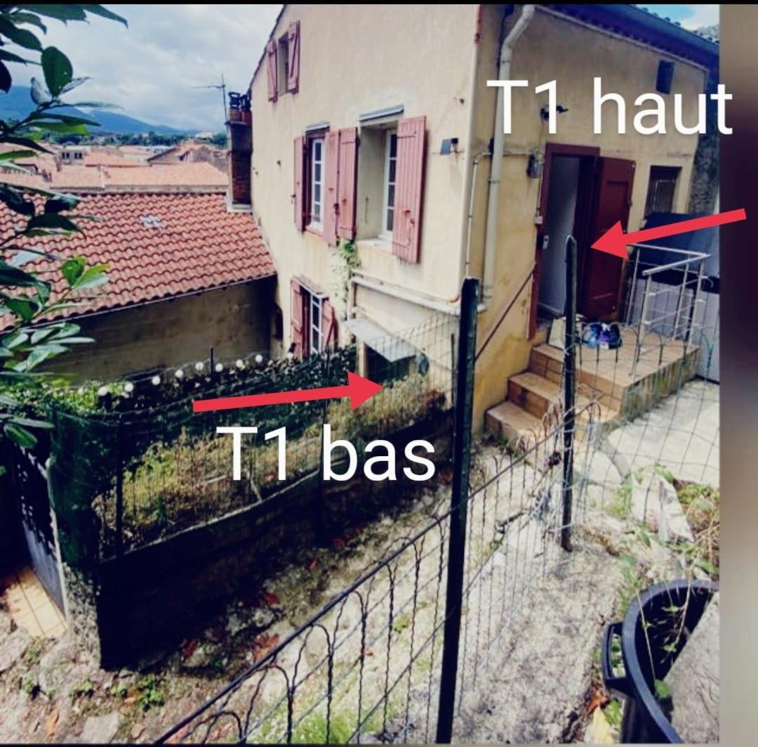 Hebergements Entiers Two Homes T1 Bas Or T1 Haut -Aux Terrasses Du Pech Foix Exterior foto